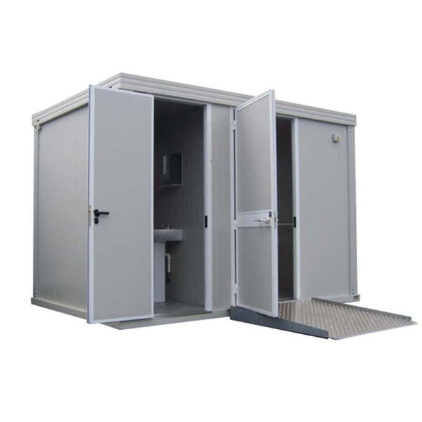 Modulo Sanitario PMR con WC e Doccia