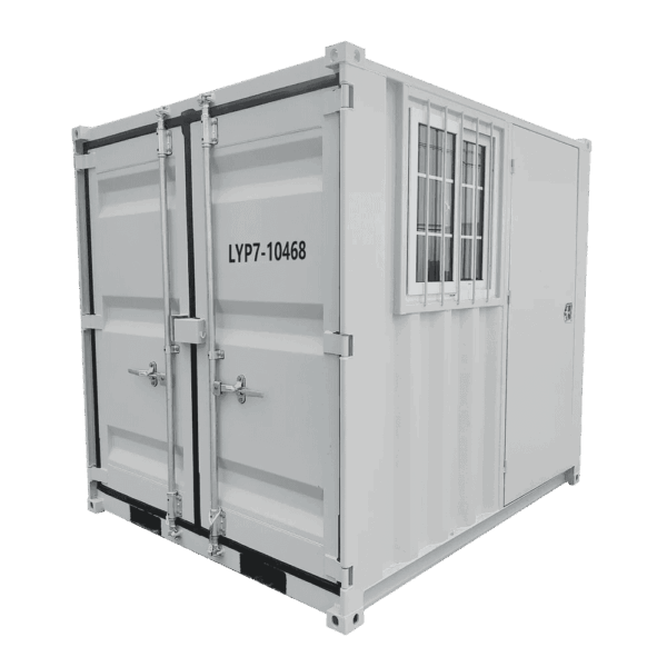 Container marittimo standard da 12 piedi bianco