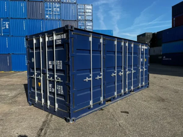 Container da 20 piedi con lato aperto