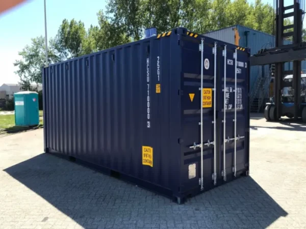 Container da 20 piedi High Cube con pavimento in acciaio