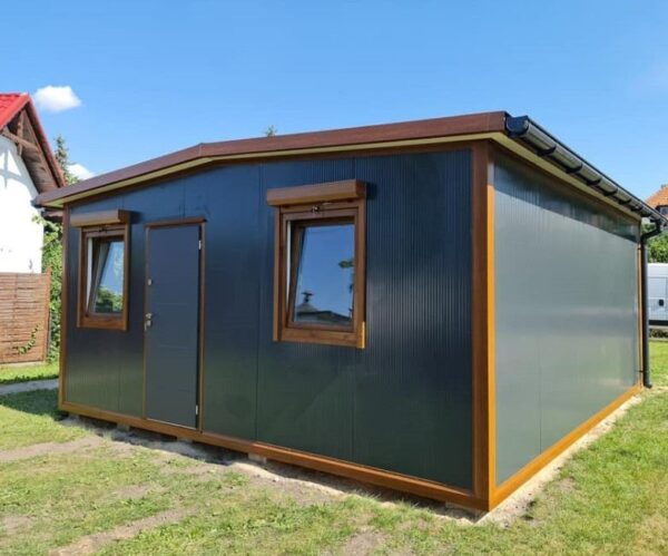 Casa container 35 m² – Modello A Cottage, abitabile tutto l’anno